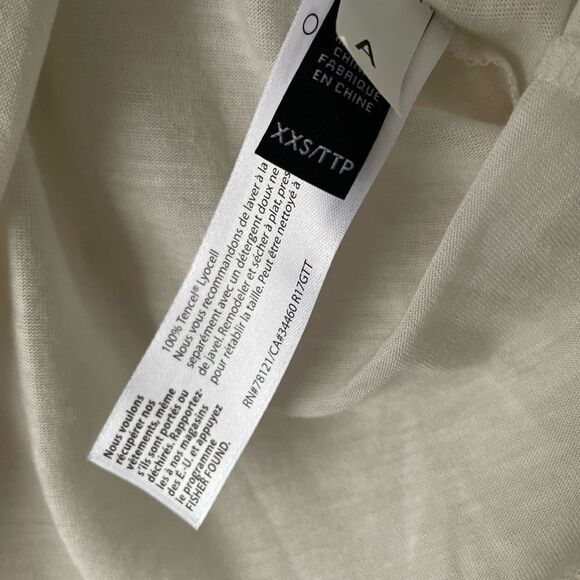 Eileen Fisher Confetti Laser-Cut Silk Top Size XXS 000173 - Picture 10 of 10